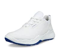 (UK 11.5, White/Virtual) Ecco Mens BIOM H5 Lace Leather Spikeless Waterproof Modern Golf Shoes