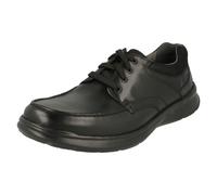 (UK 11, Black) Mens Clarks Casual Shoes Cotrell Edge - G Fit