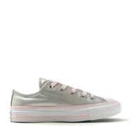 (UK 11-EU 28.5-US 11.5C) Converse CTAS OX 663671C Mouse/Pink Foam/White Junior 10-3