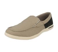 (UK 11, Grey Combi (Grey)) Mens Padders Casual Slip On Shoes Lee - F Fit