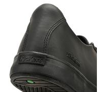 (UK 11) Kickers Black Leather Tovni Lacer Trainers