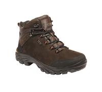 (UK 12, Fawn Brown) Regatta Great Outdoors Mens Burrell Leather Hiking Boots