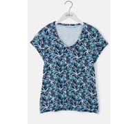Lighthouse Clothing Women's Ariana Tee - Short-Sleeved V-Neck T-shirt in Navy | Size: 12 Lighthouse Clothing Navy 12
