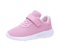 UK 13 Boys Girls Trainers Kids Running Shoes Unisex Child Sneaker Breathable Tennis Running Shoes Athletic Sport Walking Sneakers Child Trainers Little Kid Big Kid B1_Pink