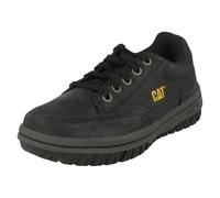 (UK 2 Child, Black) Boys Caterpillar Casual Trainers Decade - W Fit