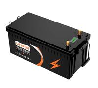 UK-24V(25.6V) 100AH LiFePO4 Deep Cycle Battery, 2560WH, 100A BMS, 15000 Cycles Rechargeable Lithium Battery for Home Energy Storage, Rvs, Marine, Vans, Trailer, Backup