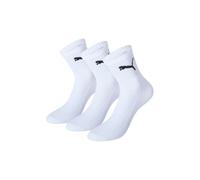 Uk 2h-5 White Pack Of 3 Puma Short Crew Socks