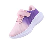 UK 3.5 Boys Girls Trainers Kids Running Shoes Unisex Child Sneaker Breathable Tennis Running Shoes Athletic Sport Walking Sneakers Child Trainers Little Kid Big Kid A1_Pink