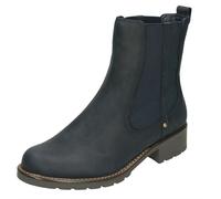 (UK 3.5, Navy (Blue)) Ladies Clarks Chelsea Pull On Boots Orinoco Club - D Fit