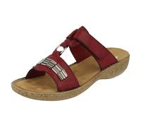 (UK 3.5, Red) Ladies Rieker Smart Sandals 65860