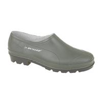 (UK 3) Dunlop Mens/Womens Waterproof Clog Garden Shoes Green