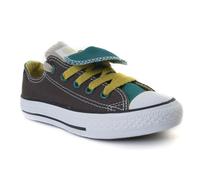 (UK 3-EU 35.5) Converse CT DBL TNG OX Beluga/Multi Brown/Green UK 13-2