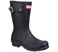 Hunter Womens Matt Black Original Short Wellington Boots UK 3
