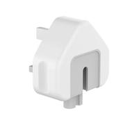 UK 3-Pin Plug Replacement for MacBook Charger, Duckhead Adapter | Flame-retardant ABS shell, 13A fused safety, compact travel duckhead, universal AC input