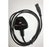 UK 3A Plug to Figure of 8 Fig8 AC-DC ADAPTOR Cable Fly Lead Cord Fig 8 C7