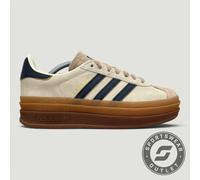UK 4.5 - adidas Gazelle Bold Women's - Beige/Navy Blue (JQ5126)