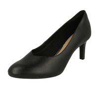 (UK 4.5, Black) Ladies Clarks Elegant Court Shoes Dancer Nolin - D Fit