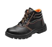 UK 4.5 Derby Shoes for Men Smart Business Leather Oxford Shoes Brogue Mens Dress Shoe Lace up Formal Brogues Black-High Footwear