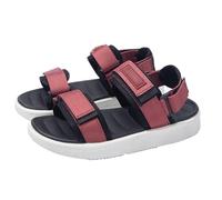 UK 4.5 Womens Comfortable Hiking Walking Sandal with Triple Adjustable Hook and Loop Strap Comfort Sport Walking Sandals Summer Beach Outdoor Shoes Diabetic Friendly Sandals Wine Footwear New