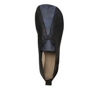 UK 4.5 Womens Retro Loafers Flat Shoes Medieval Renaissance Fashion Boat Shoes Faux Leather Vamp Comfortable Pirate Flat Shoe for Halloween Black Footwear New