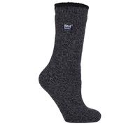 UK 4-8 MERINO WOOL BLEND Heat Holders Socks Reinforced Heel & Toes 2.9 Tog POPPY