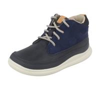 (UK 4 Infant, Navy (Blue)) Boys Clarks Casual Ankle Boots Cloud Air - G Fit