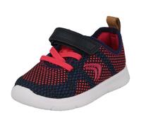 (UK 4 Infant, Navy/Raspberry (Pink)) Childrens Unisex Clarks Lightweight Trainers Ath Flux - G Fit