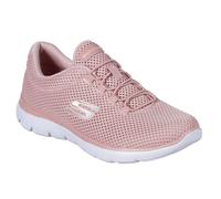 (UK 4, Rose) Skechers Womens 2021 Summits Bungee Slip-On Stretch Trainers