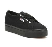 (UK 4) Superga Womens Full Black 2790 Acotw Trainers