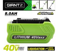 8AH Li-ion Battery for Greenworks G-MAX 40V 29462 29472 20302 21332 26272 22262