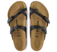 Birkenstock - Mayari Oiled Leather - Sandals size 39 - Regular, brown/black