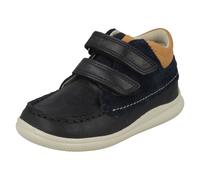 (UK 5.5 Infant, Navy (Blue)) Boys First Shoes By Clarks Ankle Boots Cloud Tuktu - F Fit