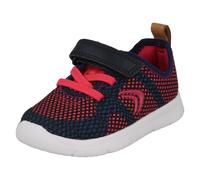 (UK 5.5 Infant, Navy/Raspberry (Pink)) Childrens Unisex Clarks Lightweight Trainers Ath Flux - G Fit