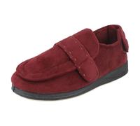 (UK 5, Burgundy (Red)) Unisex Padders Casual Slippers Enfold - EE Fit