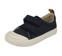 (UK 5 Infant, Navy (Blue)) Boys Clarks Machine Washable Summer Doodles Halcy High 18 - E Fit