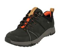 (UK 6.5, Black) Ladies Clarks Trainer Style Shoes Tri Trek Gtx - D Fit