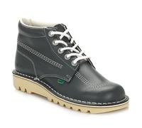 Kickers Men's Kick Hi Classic Ankle Boots | Extra Comfortable | Added Durability | Premium Quality, Blue, 6.5 UK