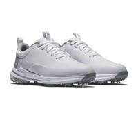 FootJoy Women's Tour Rival Golf Shoe, White/White/Grey, 7 UK