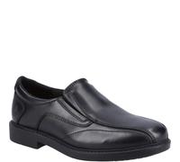 (UK 7.5, Black) Hush Puppies TOBY SENIOR Boys Shoes Black
