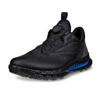 (UK 7.5, Black/Magnet) Ecco Mens 2026 Biom C5 BOA GTX Spikeless Waterproof Leather Golf Shoes