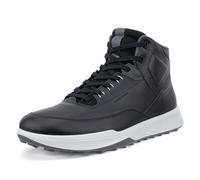 ECCO Mens Golf Street Vibe Golf Shoes - Black/Magnet - UK 7.5