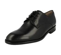 (UK 7.5, Black) Mens Clarks Smart Lace Up Shoes Twinley Lace - G Fit