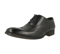 (UK 7, Black) Mens Clarks Formal Lace Up Brogues Gilmore Wing - G Fit