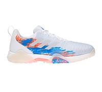 (UK 7, FTWRWhite/BlueRush) adidas Golf Mens 2022 Code Chaos Waterproof Lightweight Lace Up Golf Shoes