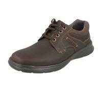 Clarks Cotrell Plain, Men's, Lace-Up Shoes, Brown (Brown Oily Leather), 8.5 UK