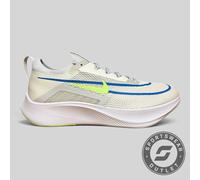 UK 8.5 - Nike Zoom Fly 4 Men's - White/Blue/Lime (CT2392-100)