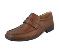 (UK 8.5, Tan) Mens Padders Smart Moccasins Ashford - G Fit