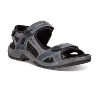 (UK 8-8.5, Marine) Ecco Mens 2021 Offroad Nubuck Yak Leather Lightweight Supportive Sandals