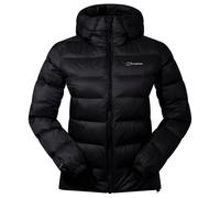 (UK 8, Jet Black) Berghaus Womens Ewden Hydroloft Water Resistant Lightweight Jacket