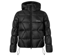 (UK 8, Jet Black) Berghaus Womens Explorer Down Water Resistant Insulated Lightweight Jacket